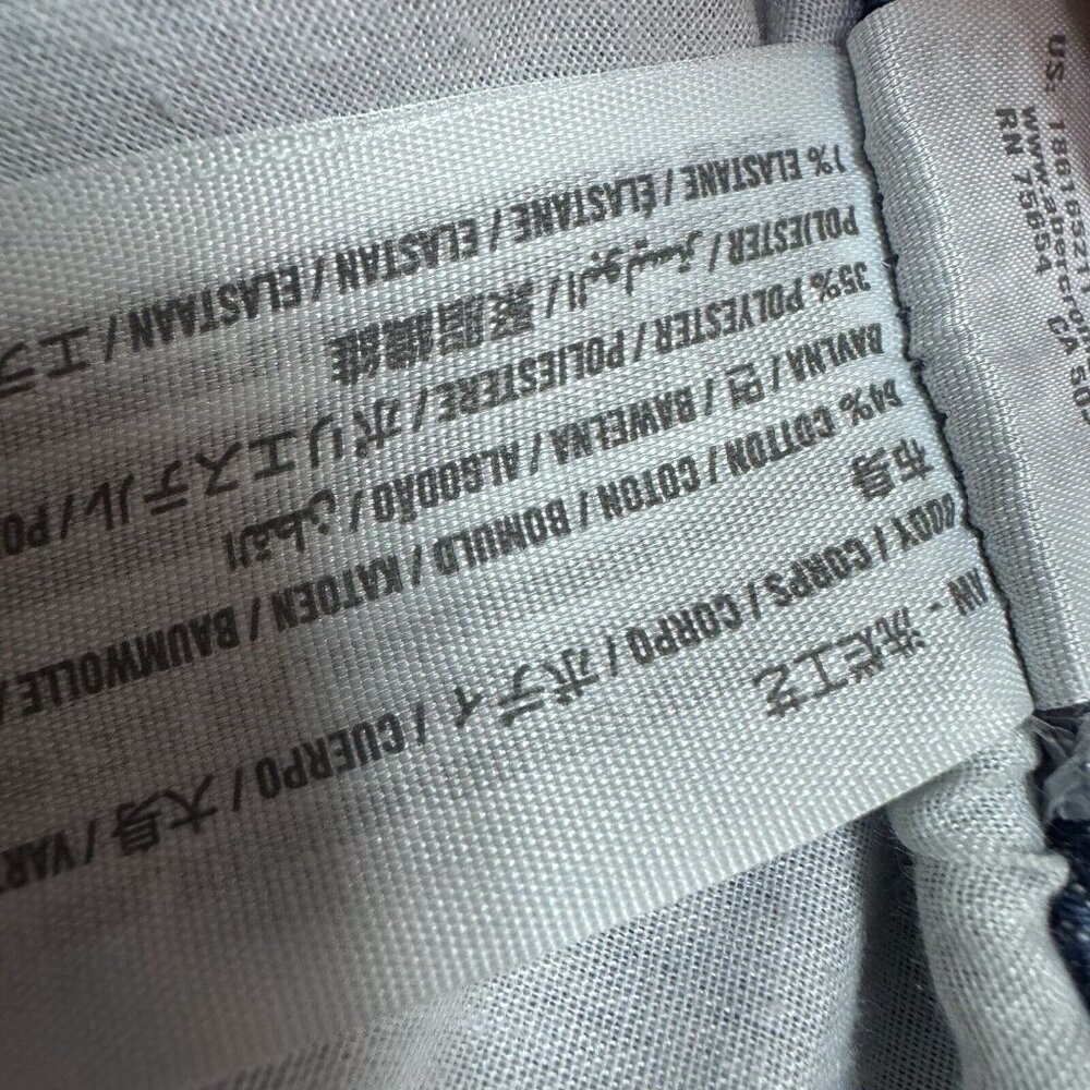 Abercrombie & Fitch Indigo Cropped Jeans - Picture 8 of 12